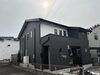 外壁塗装　施工後「外壁塗装工事　ビフォーアフターとお子様ペイント体験」