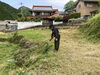 斜面も丁寧に刈ってくださいました。「地域の方々が、ひまわりの種まきの準備をしてくださいました。」