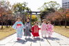 「大家族でお祝い♡神社ロケの七五三フォト」