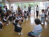 千歳飴のプレゼント💗嬉しそうな子どもたちです！「七五三のお祝い🎉」