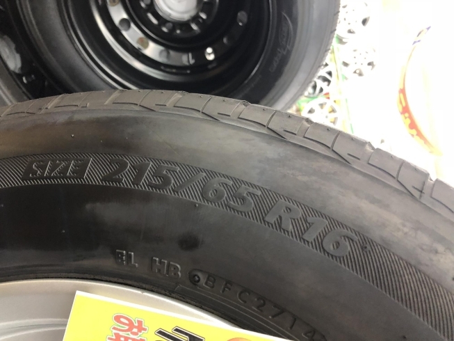 「【中古タイヤ】215/65R16  4本セット  ￥19,900」