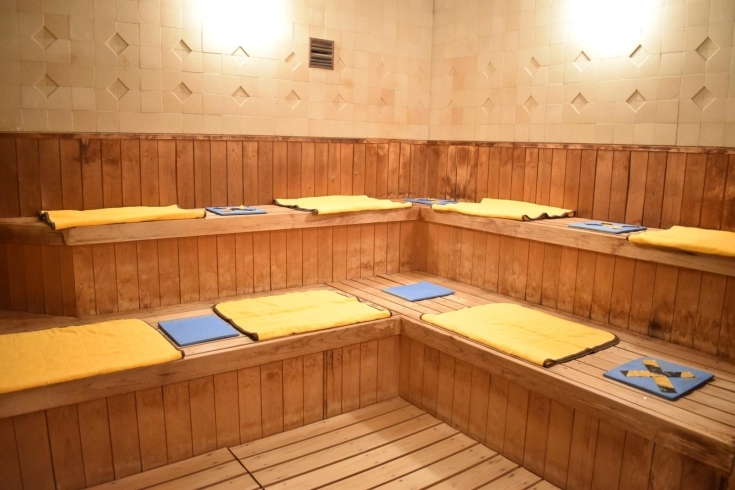 サウナと水風呂もある「お風呂だけでも効果ある？【京都市南区・京都テルサ・ジム・プール・こども・駐車場完備】」