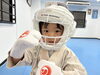 3歳児の組手デビューでした😁「1/16(木) の稽古風景≪ 明石/空手/スポーツ/運動/幼児/小学生/お稽古/習い事≫　」