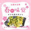 タラの芽の天ぷら400円「春の味覚・タラの芽の天ぷらはじめました」