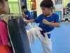 幼年も稽古に一生懸命☺️「8/8(木)の稽古風景≪ 明石/空手/スポーツ/運動/幼児/小学生/お稽古/習い事≫　」