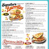MENU BURRITOS + QUESADILLA