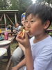 美味しいピザ！「東金青少年自然の家で夏の遊びキャンプを開催しました！」