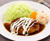 チキンハンバーグの照りマヨ「週替わりランチ」