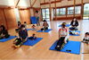 運動の様子🤸「【明日開催！】産後ママのための骨盤ケア講座🌻」