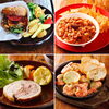 「彩り野菜和風ハンバーグ」