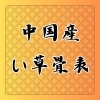 中国産表 中