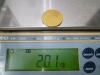 純金製で20グラムを超える重量です(^^♪「買取専門 金のクマ 沼津店　頂き物のゴルフのマーカー　確認したら何と純金製でした(^^♪」