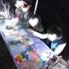 小学生たちの創作意欲がわくわく！「竹燈夜ナイトマーケット　ありがとうございました♥」