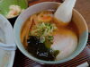「昭和の香り漂う町の食堂。魚沼市にある富屋食堂さんで、チャーハンセットをいただきました！」