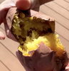 「石焼き芋『紅はるか』ねっとり甘くて人気です！」