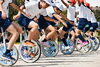 一輪車も上手になりました「廃校が決まった小学校。」