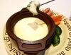 ちょっとお洒落に撮りました。笑「チーズフォンデュを実際に食べてみました！」
