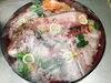 刺身盛り合わせ。祝い事用。「岩牡蠣・新鮮な魚介類が人気です…」