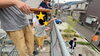 「糸魚川｜晴れ間の餅まき上棟式」