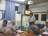 西本副会長の司会進行で暑気払いが<br>スタートしました。