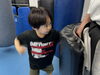 「4月14日(火)の稽古風景≪ 明石/空手/スポーツ/運動/幼児/小学生/お稽古/習い事≫」