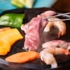 【お肉や海鮮も楽しめちゃう♪】溶岩焼きコース　飲み放題付