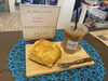 「今週のスイーツです！！本日限定パイもあります‼️」