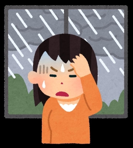 雨の前に調子悪くなりませんか？(;´Д`)ｽﾞﾂｳ「雨の前の頭痛・だるさは気象病かも…原因と対策☆」