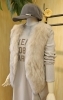 BEATRICEのフェイクファー¥18480「今日のウインドウディスプレイ!」
