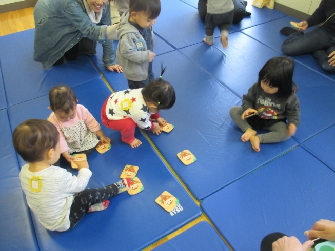 カルタどうぞ～「今日は「こあら組」がありました！」