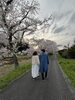桜道をウォーキング♪6キロ歩きました！「亡くなった方とコンタクトがとれる[米子レイキ]」
