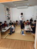 お昼ごはん前の様子です！「11月の余暇活動の様子とクリスマス会のお知らせです(^-^)/」