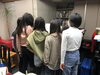 ５人で連弾「クリスマス　連弾コンサートに向けて　グループ練習　Part2 を教室で行いました！【北区　太平　橋本さとみ音楽教室】」