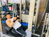 バッチリな姿勢👍🏻筋トレについて研究してますね「当ジムの自慢のひとつ‼️　FIELD-RING 千葉市美浜区〖JR稲毛海岸駅　駅近』キックボクシング＆ボクシング」