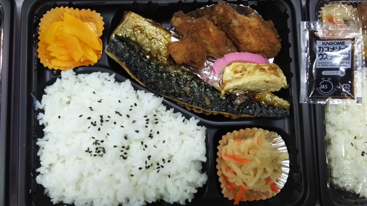 塩さば弁当「オススメ商品！」