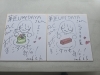 真心込めた手書きのメッセージ「テレビ放送」