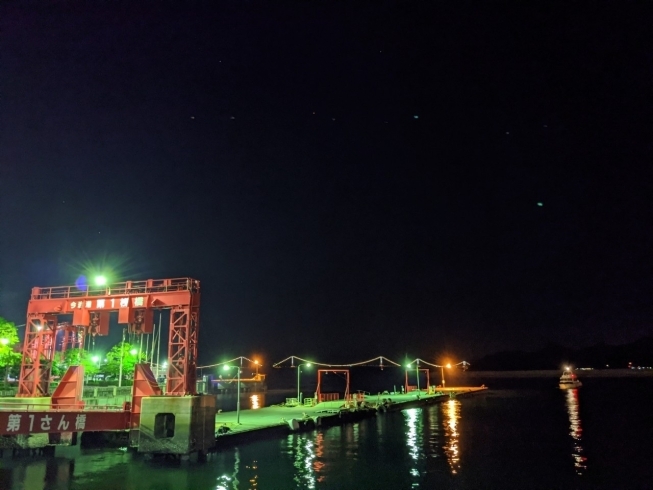 今治港「夜景をスマホで撮ってみました！！」