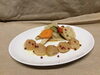 ホタテスモーク　カルパッチョ「ホタテカルパッチョ  ＆　看板」