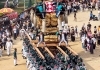 2025年10月17日撮影｜治良丸太鼓台（山根グラウンド統一寄せ）