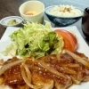 ポークチャップ定食