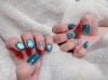 マグネット×ホワイトフラッシュ「訪問ジェルネイルのご案内💅✨」