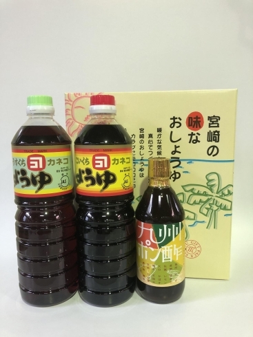 金子醸造有限会社　3本セット（1,850円相当）「まいぷれ宮崎クリスマス2020☆　プレゼントのご紹介♪　【グルメ③】」