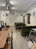 店内の様子、一部工事中です「駅前にcafe&barがOPENするってよ(*^^*)」