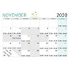「11月のスケジュールです。」