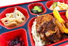 メンチカツデミグラスソース＆蓮根金平「７月２７日のお弁当🍱」