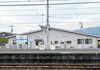 壬生川駅のホーム。