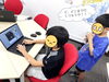 まずはPOPタイピングでウォーミングアップ中「👦【船堀のプログラミング教室】努力を重ねたK君、タイピング検定2級に再挑戦🔥」