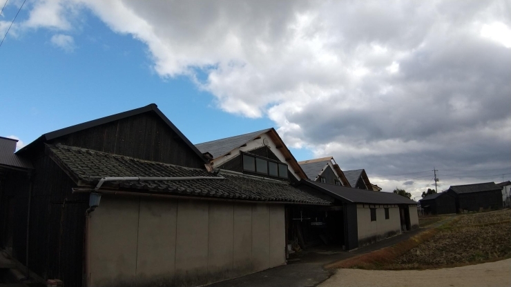 伝統蔵の全景「あけましておめでとうございます♪」