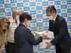 「～街の話題～「手づくりマスクを寄贈」」