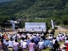 青空の下で「1000人ヨガ」「ヨガイベント in 伊勢」